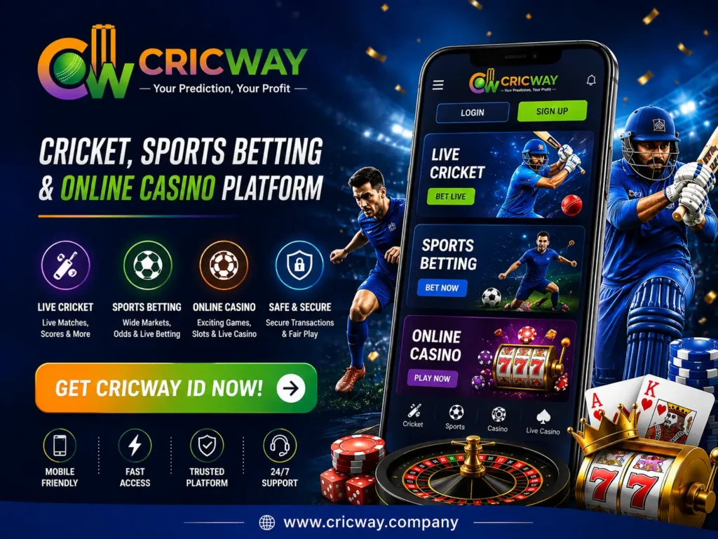 Cricway – Cricket, Sports Betting & Online Casino Platform